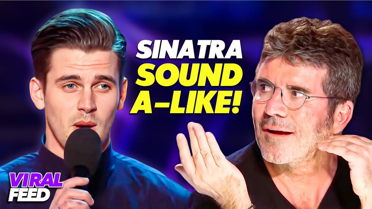 He Sounds JUST Like SINATRA! 🎙️ Unforgettable Song Covers
