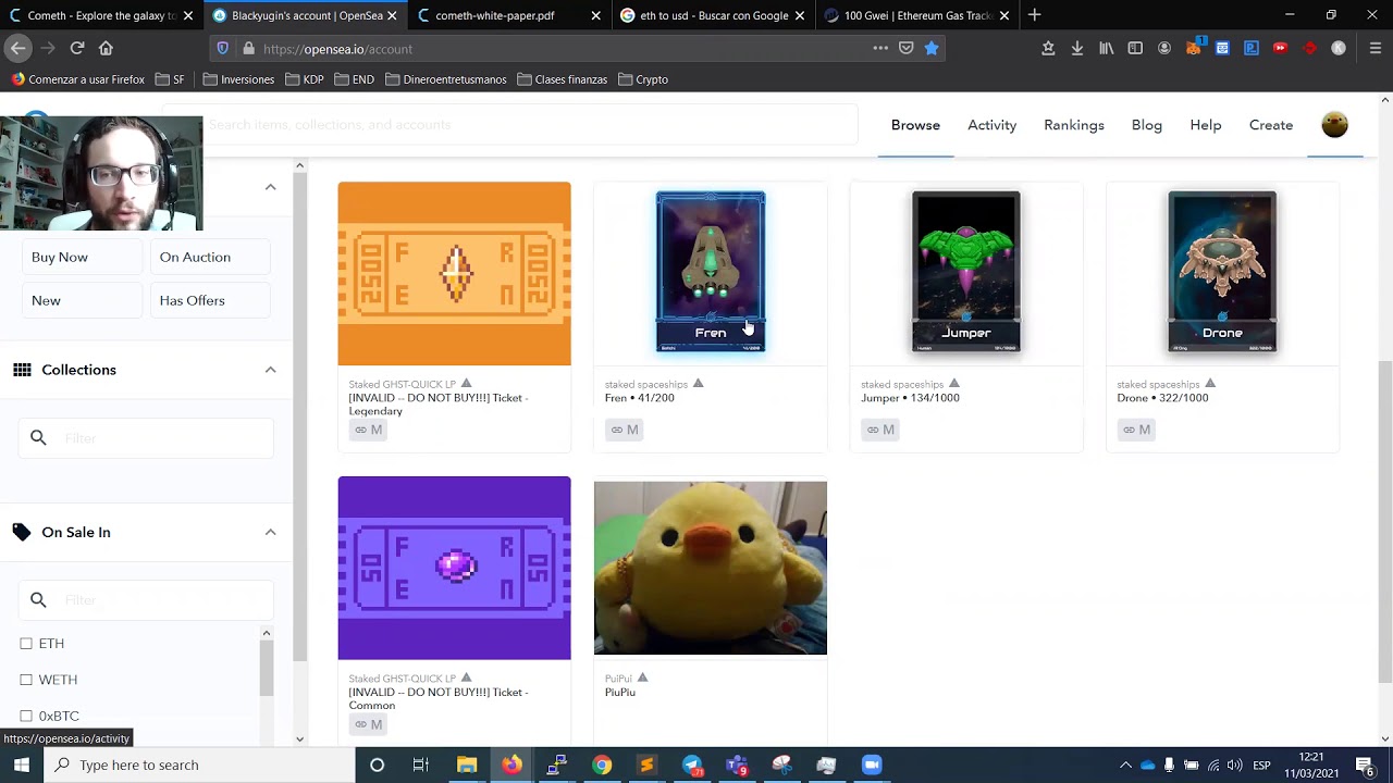 Cometh - Introduction du jeu spacial crypto NFT FR