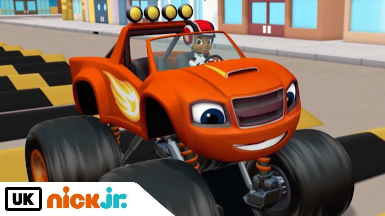 Blaze and the Monster Machines | Sing Along: Friction Song | Stay Home #WithMe |  Nick Jr. UK