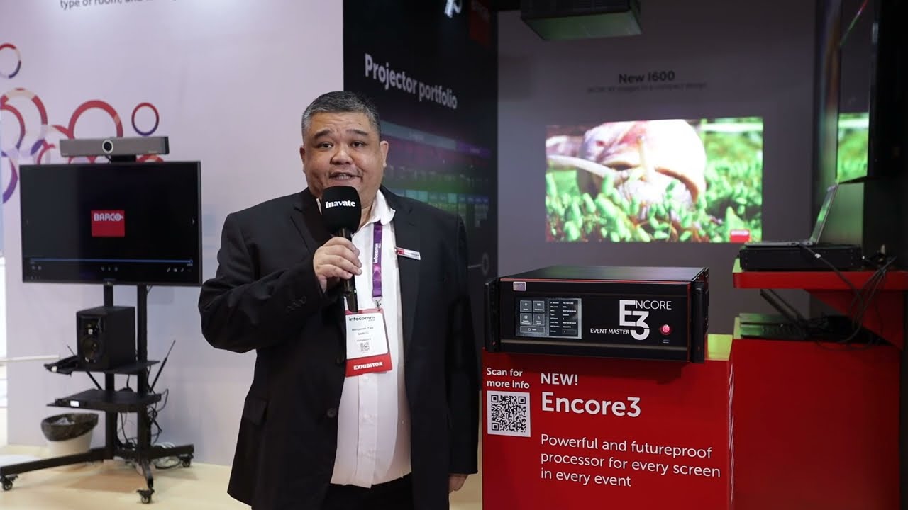 Barco Encore 3 raises the standards for processing | Product | InfoComm Asia 2024