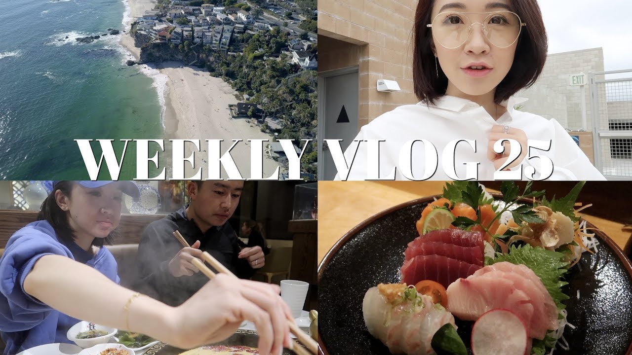 WEEKLY VLOG 25 |  去海边拍照📷好吃的火锅和日料