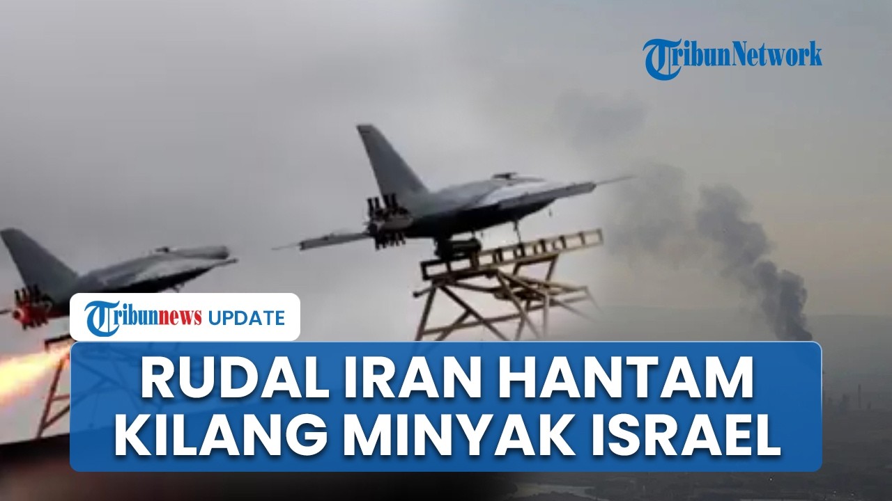 Serangan Balasan! Iran Klaim Sukses Targetkan Kilang Minyak dan Tangki BBM Israel di Haifa
