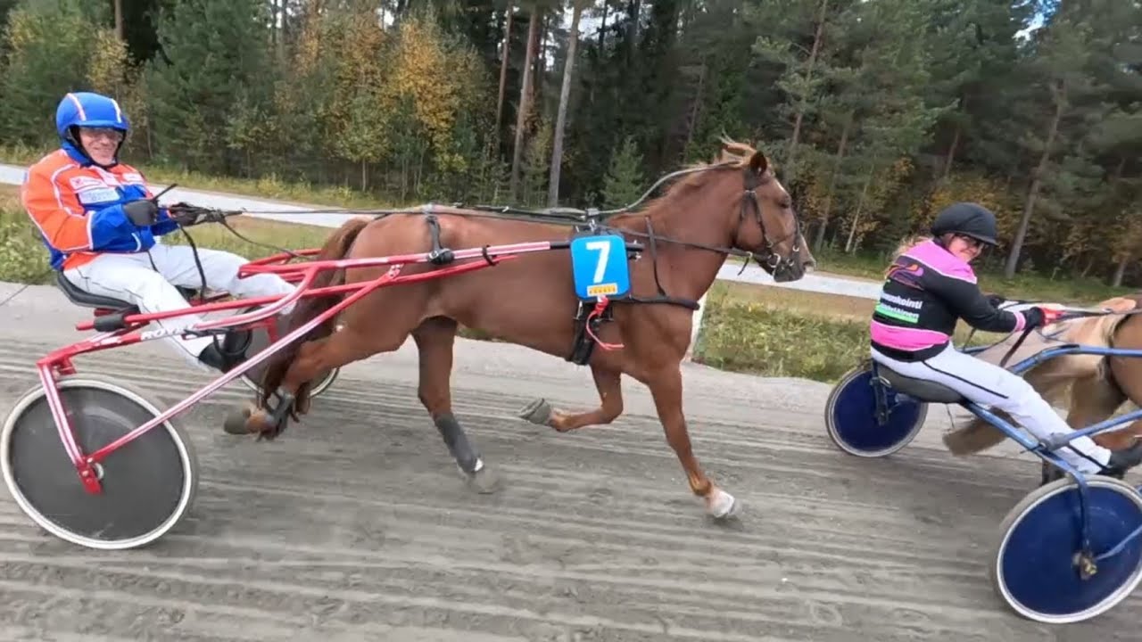 Paukku Vieremän paikallisraveissa 21.9.2024