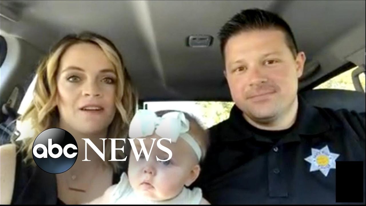 Cop adopts baby from homeless woman he helped on duty