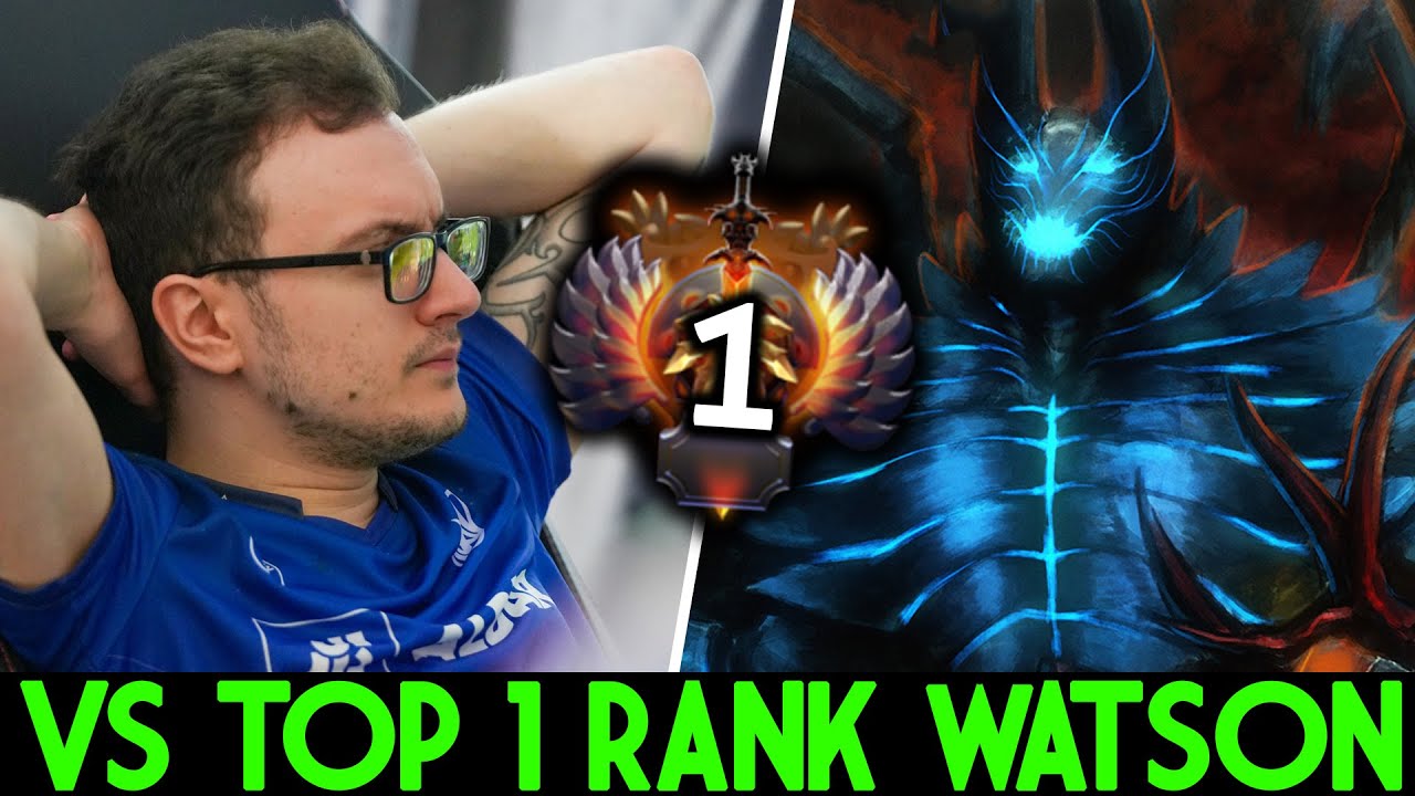 MIRACLE [Terrorblade] Signature Hero VS Top-1 Rank Watson Dota 2
