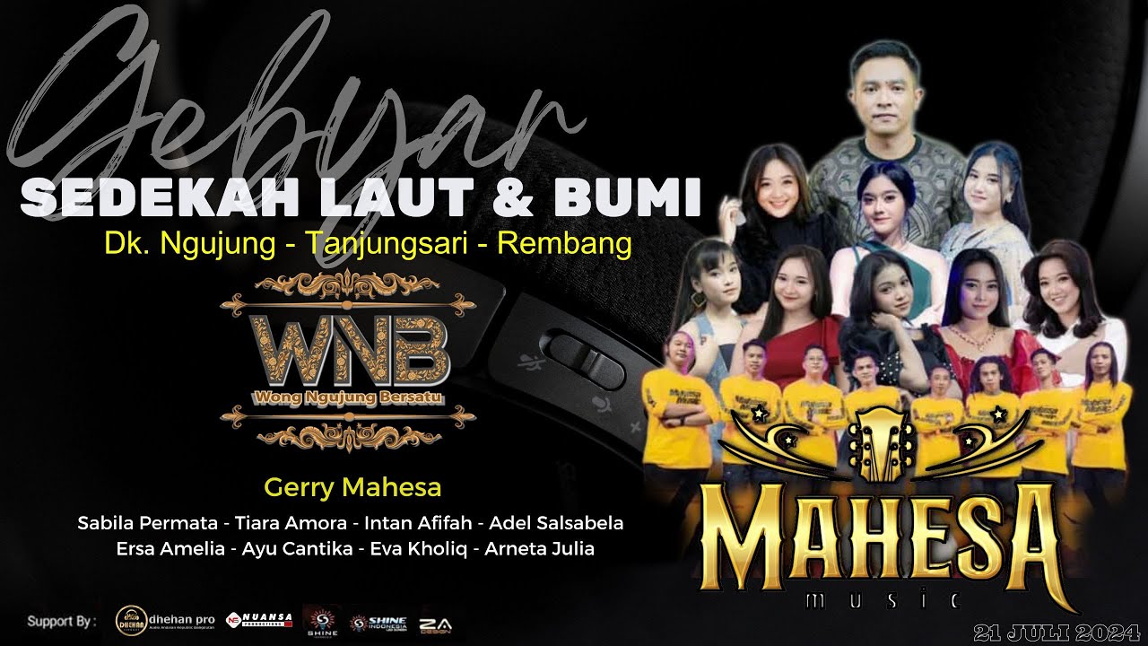 Live Streaming MAHESA Music Gebyar Sedekah Laut & Bumi 