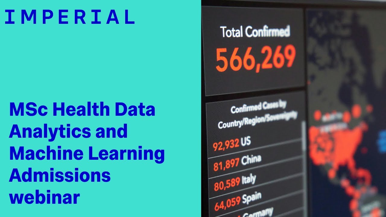 MSc Health Data Analytics and Machine Learning Admissions Webinar Nov 25 | Imperial College London