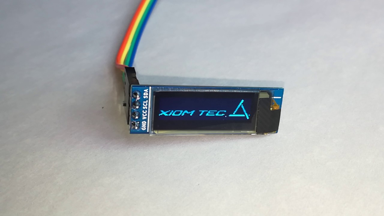 Display Oled Ssd1306 128x32 - Axiom Tec