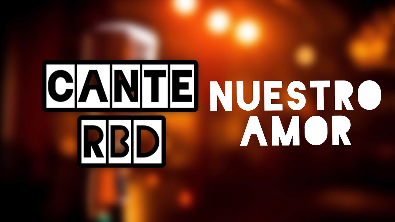CANTE RBD | Nuestro Amor (Karaokê) - Júlia Cascon