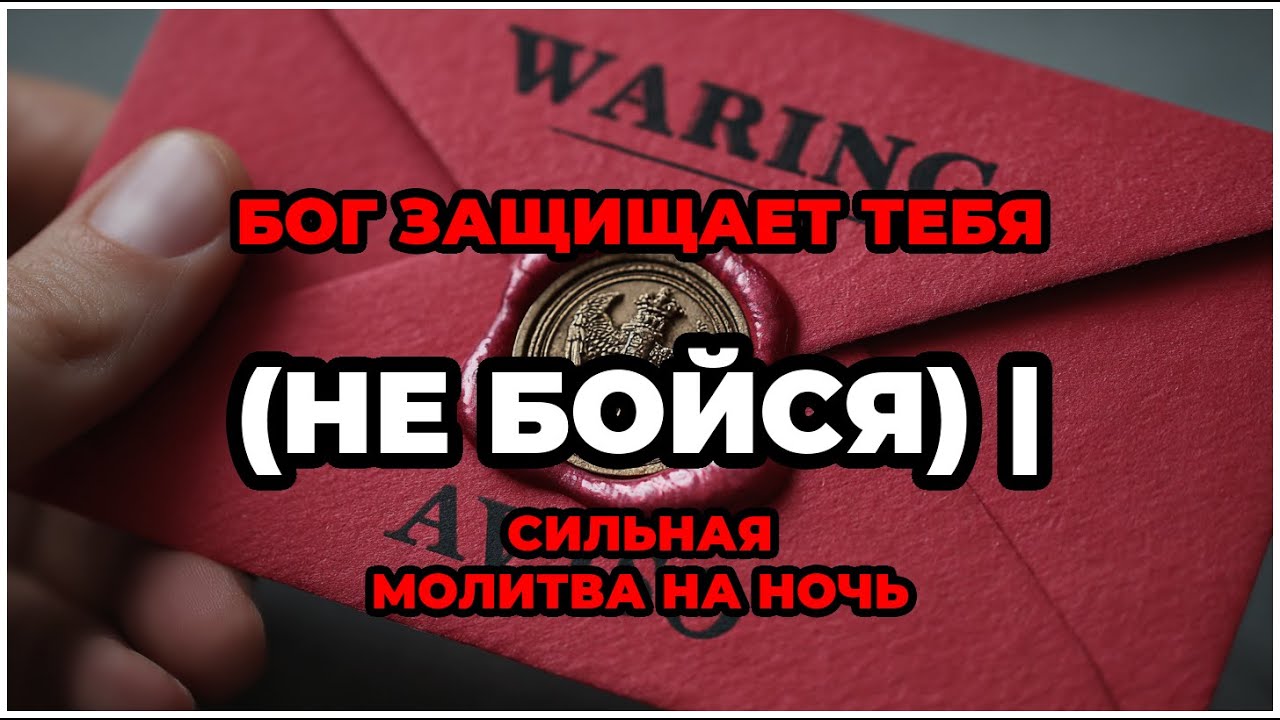 БОГ защищает тебя (НЕ БОЙСЯ) | Сильная молитва на ночь