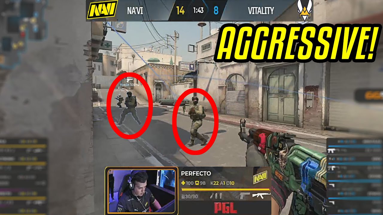 Most Aggressive Plays In CS:GO History..