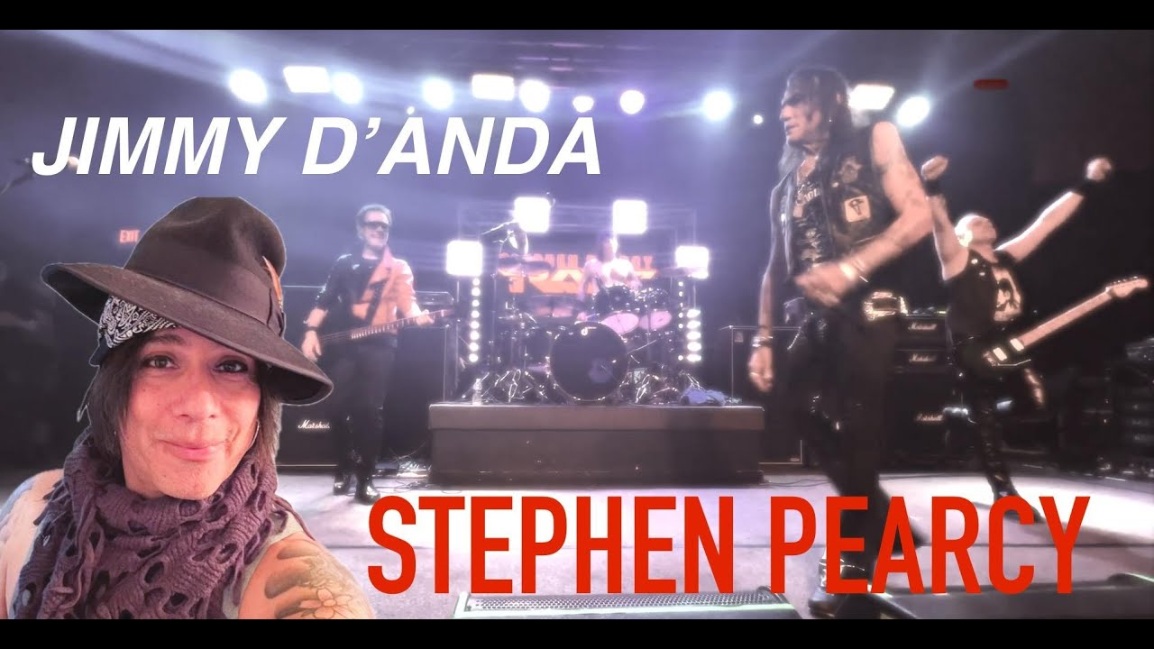 Road to Chesterfield, MI: Jimmy D'Anda plays his first show with Stephen Pearcy of RATT