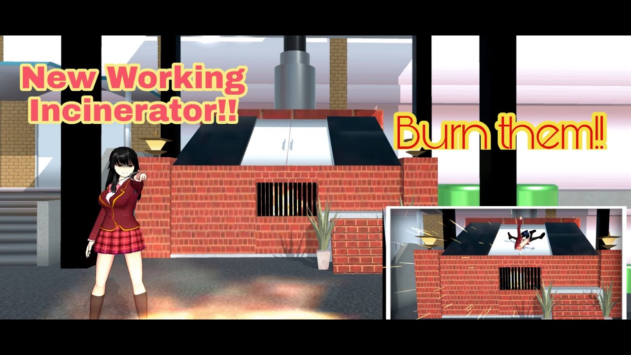 The Last Yandere P3 : Eliminate the Swimming Club Officers using Incinerator|Sakura School Simulator