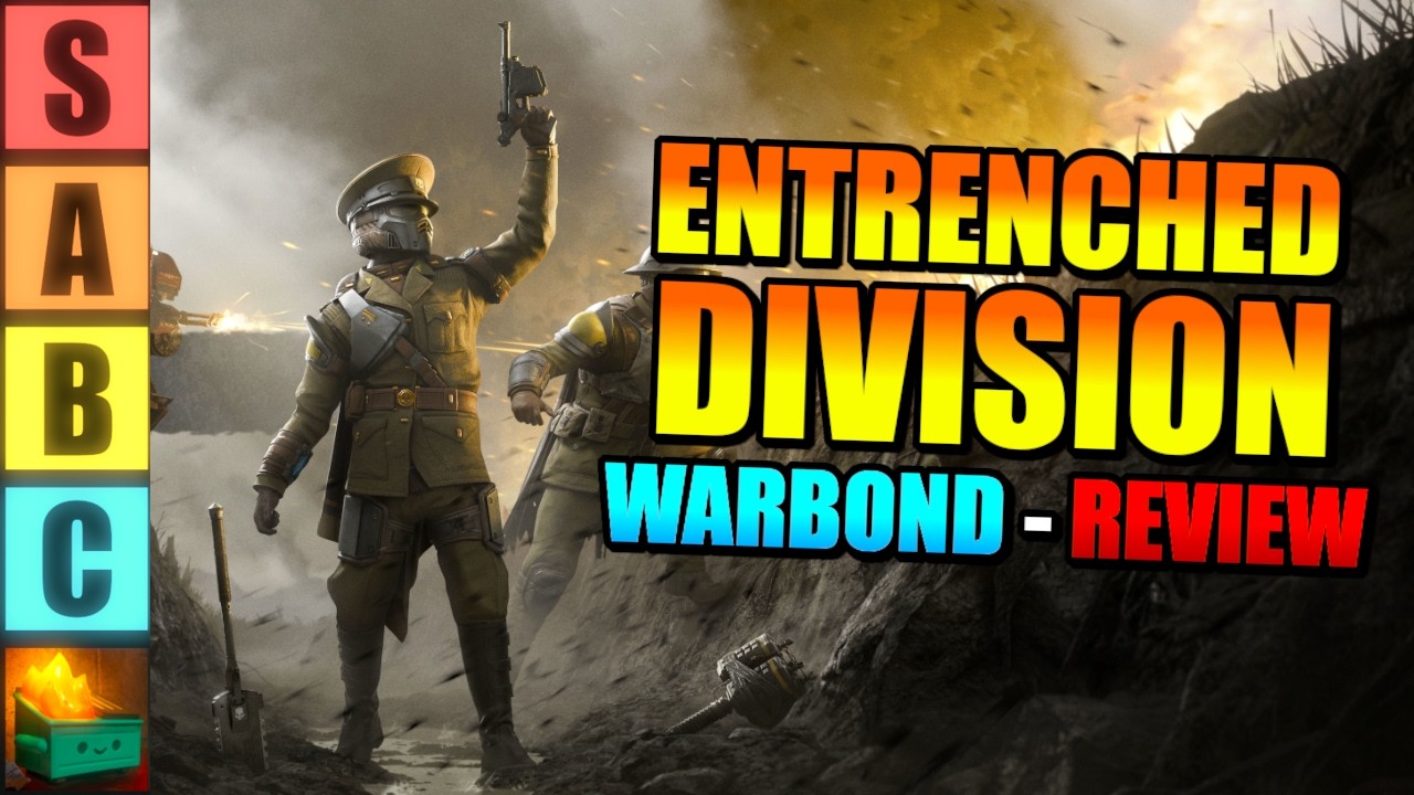 Helldivers 2 Entrenched Division Warbond Tier List & Guide - Every Weapon Ranked Best to Worst
