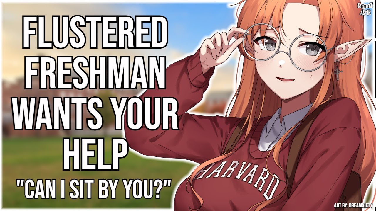 3DIO ASMR | Flustered Freshmen Elven Exchange Student want your Help! 🎒📚 | School Themed RP