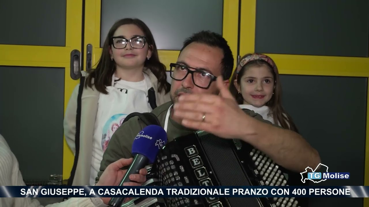 San Giuseppe, a Casacalenda tradizionale pranzo con 400 persone