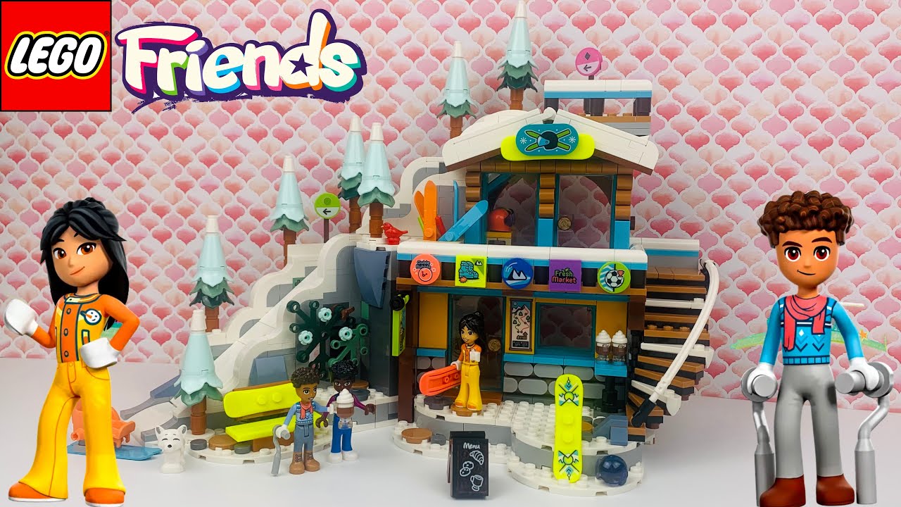 LEGO Friends - Skipiste und Café - Holiday Ski Slope and Café - 41756 - Unboxing