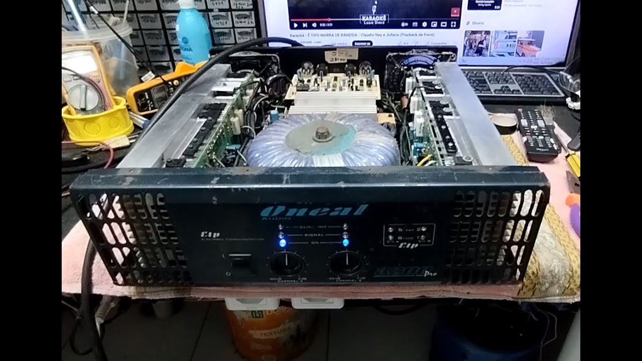 # 307 Restauração do amplificador Oneal 3200 Pro
