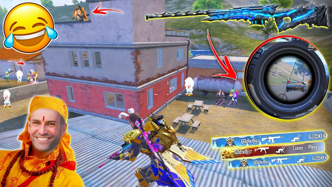🥵 OMG !! UNBELIEVABLE SNIPING 🔥 EVERYONE SHOCKED 🤯😂 BGMI FUNNY COMMENTARY GAMEPLAY #bgmi