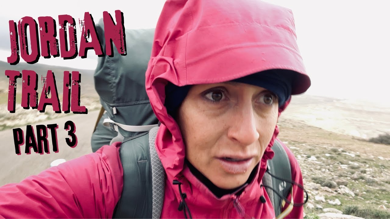 Cold, Wet & Tired - Couple crossing a country on foot.