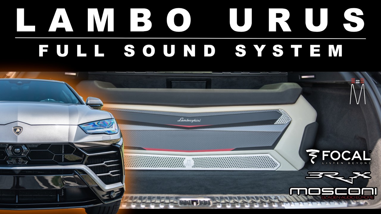 Lamborghini Urus - HiFi Audiophile Stereo Upgrade EXPLAINED!!