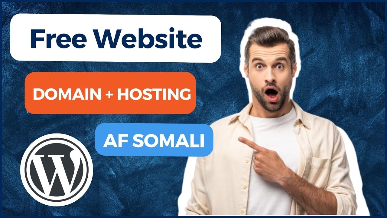 Free Wordpress website samayso 2023 lacag la'aan 0 dollar - Domain iyo Host 2daba