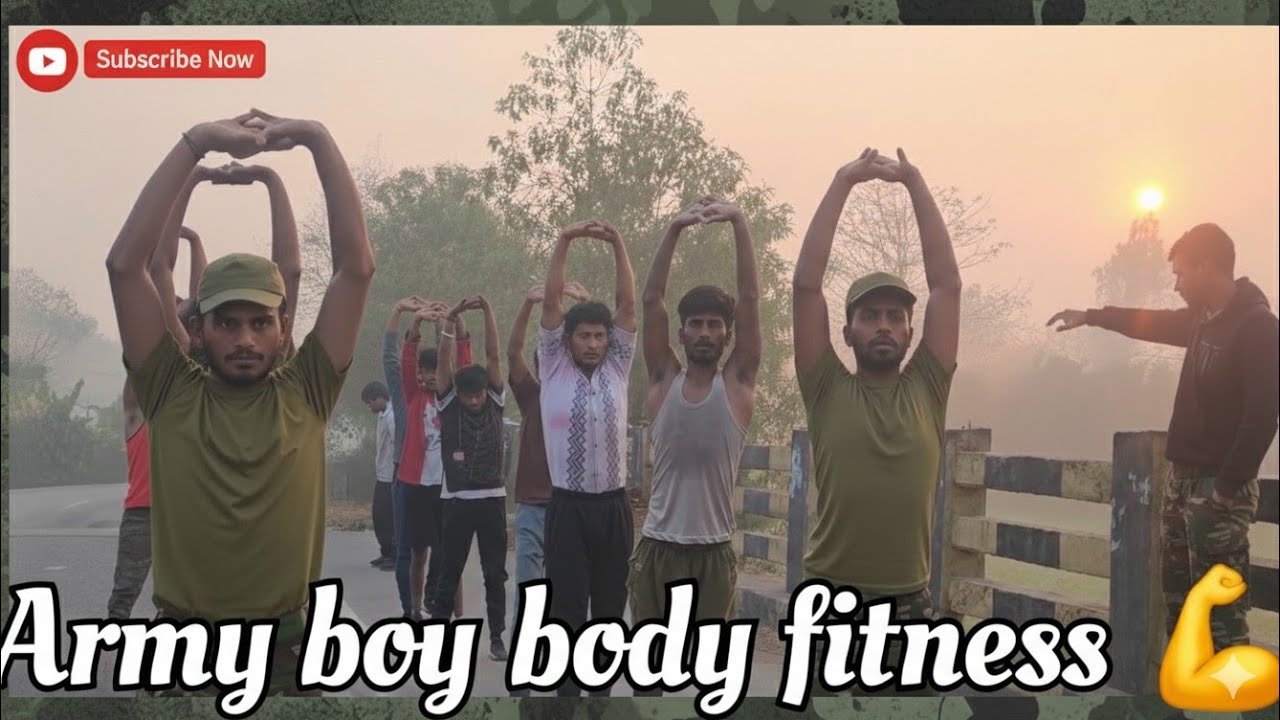 New army boy training, 