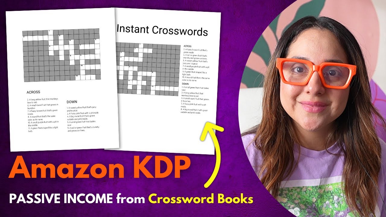 Create Crossword Puzzle Book for Amazon KDP in 1 Day!