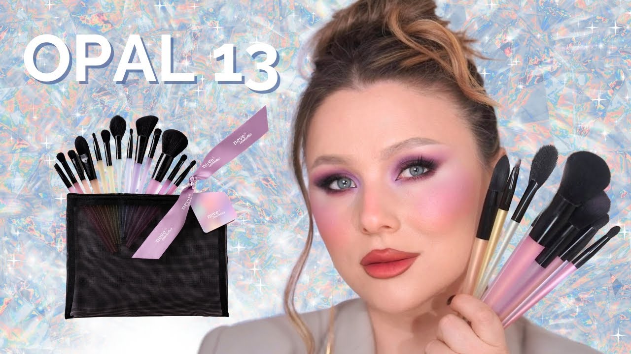 Presentazione pennelli OPAL 13 🦄 - Neve Cosmetics