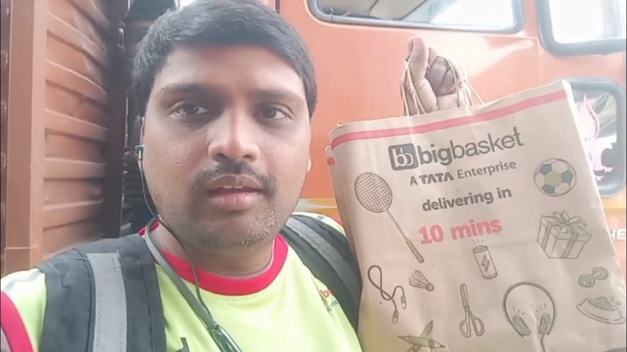 Aaj BigBasket Delivery Karte Time Accident Ho Gaya 😢 | Gadi Ka Nuksan | Delivery Boy Life Reality