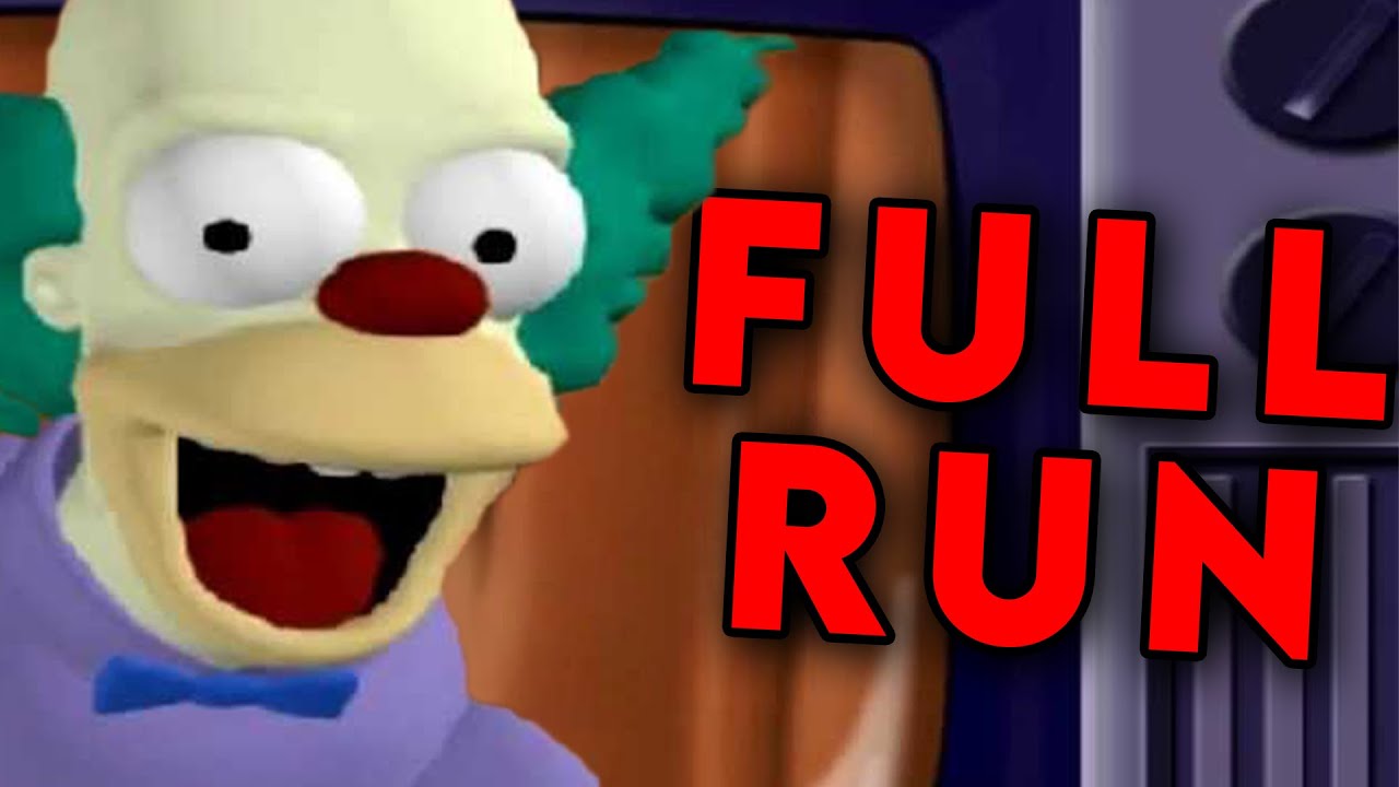 I completed Simpsons: Hit & Run Only using Willies Tractor