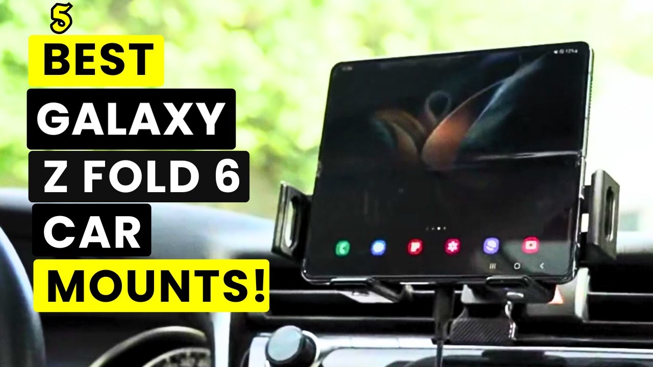 Best Galaxy Z Fold 6 Car Mounts!🔥✅ Wireless Car Chargers🔥
