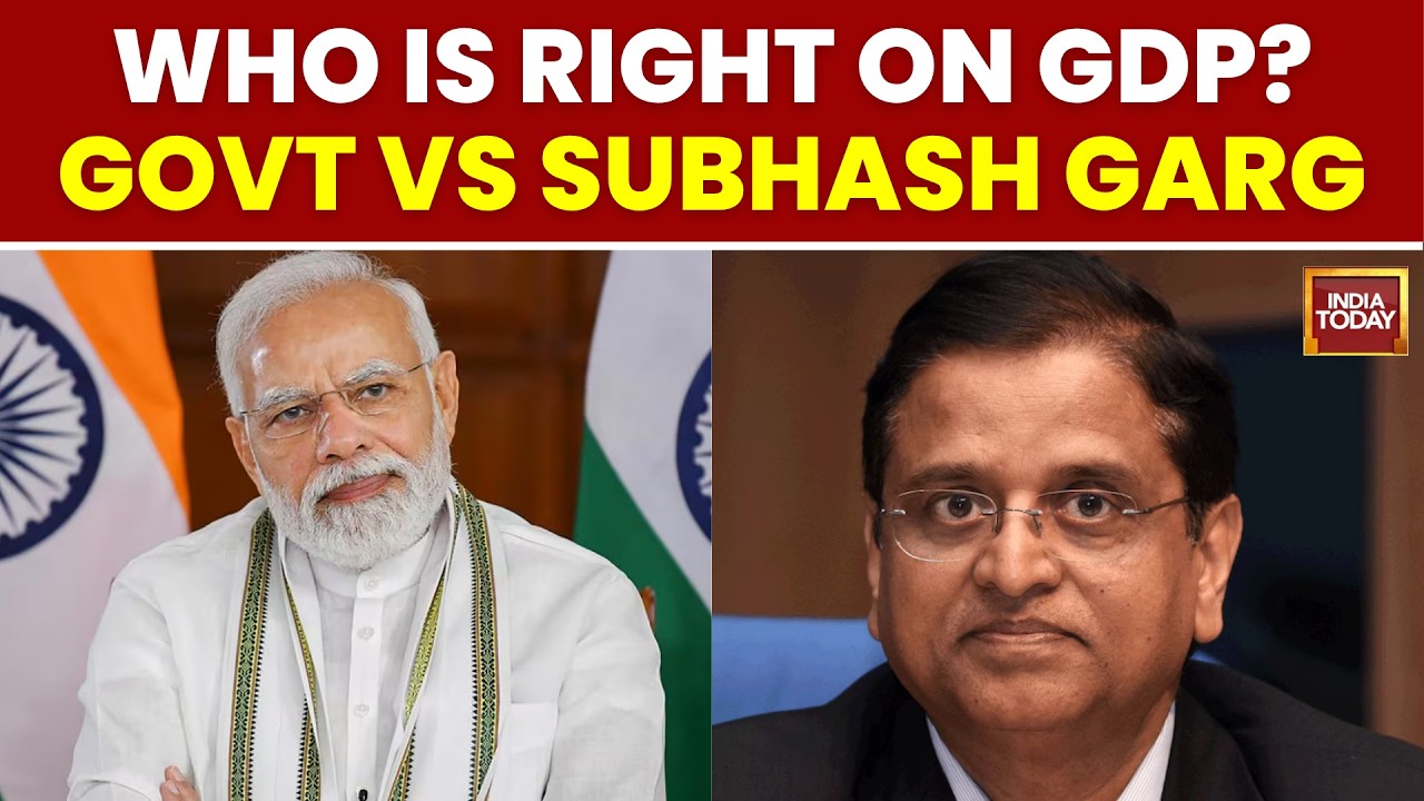 GDP Row: India&rsquo;s 7.8% GDP Growth Sparks Massive Data War, Govt vs Subhash Garg | India Today