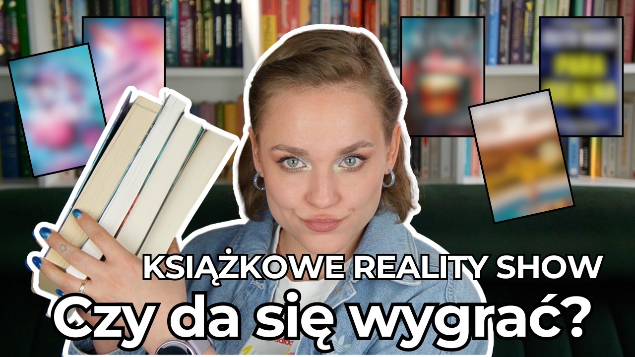 Myślisz, że wygrasz w ICH grze? | książki z motywami REALITY SHOW 📽️ 📚