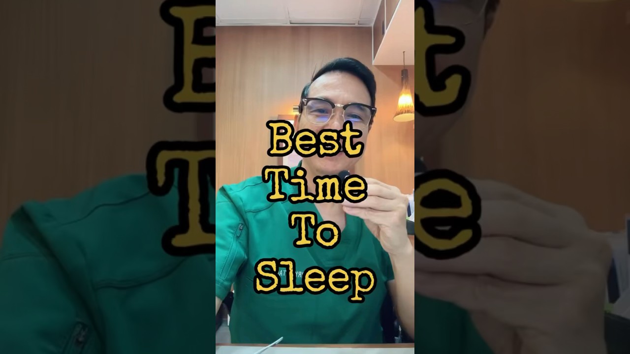 Best Time To Sleep for Heart Health #sleep #sleeptiming #heart #preventheartdisease #docgerrytan