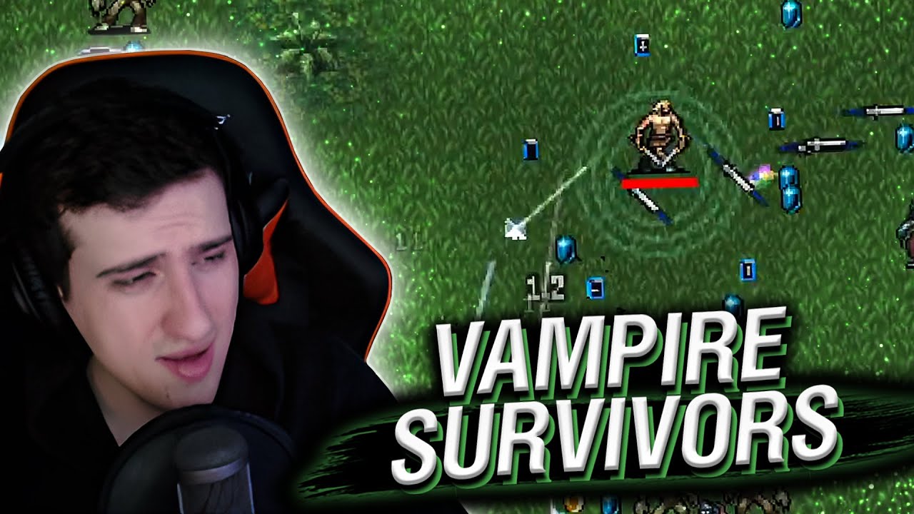 HELLYEAHPLAY ВПЕРВЫЕ ИГРАЕТ В VAMPIRE SURVIVORS #1