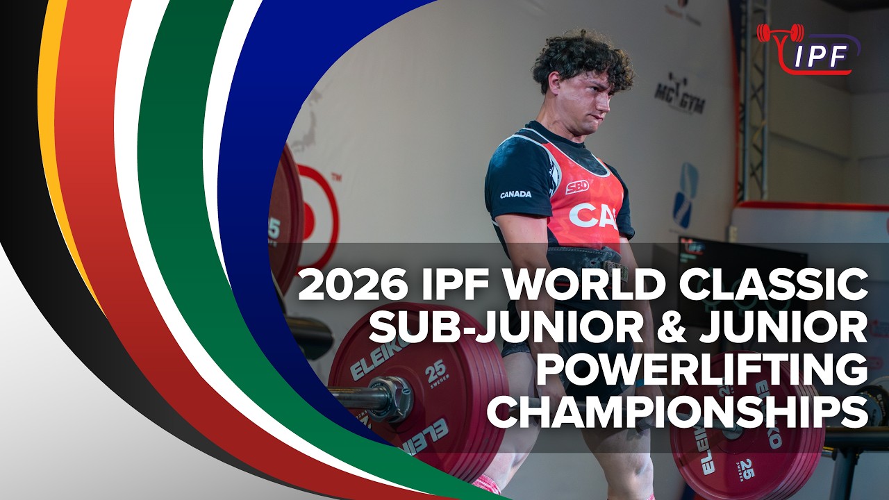 🔴 LIVE: Men Jr 74 kg classic - 2026 IPF World Sub-Junior & Junior Powerlifting Championships