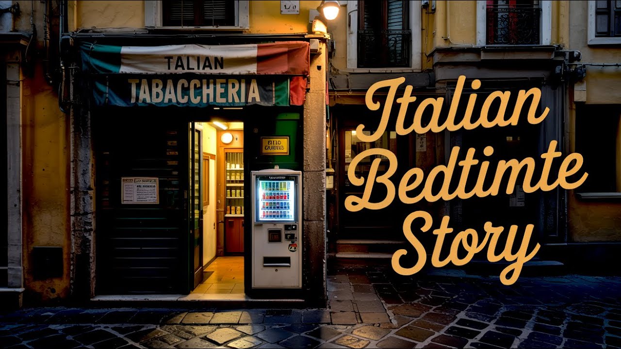 Italian Bedtime Story — A Quiet Italian Tabaccheria After Closing