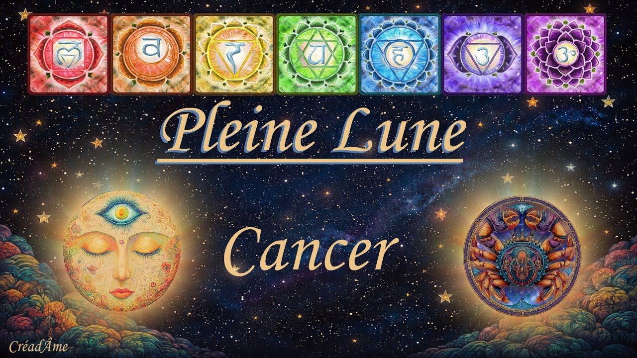 TRAVAIL ENERGETIQUE de la PLEINE LUNE en CANCER du 03/01/2026 #astrologie #tarot #guidance #eveil