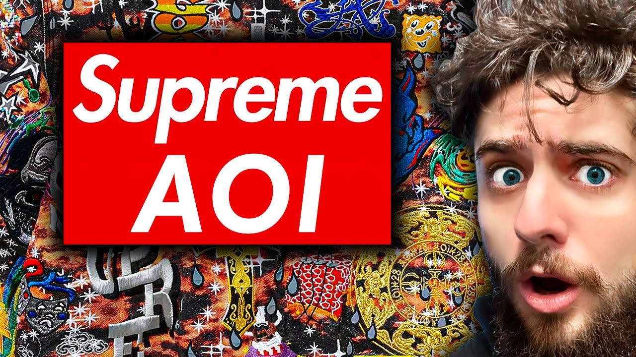 Exploring Supreme x AOI - Iconic Embroidery Collaborations
