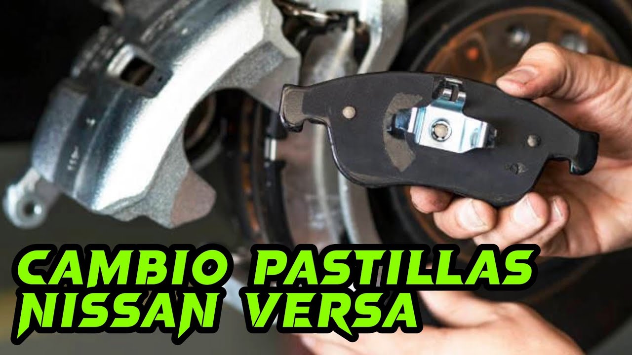 Como cambiar las pastillas de frenos delanteras nissan versa  facil y rapido !