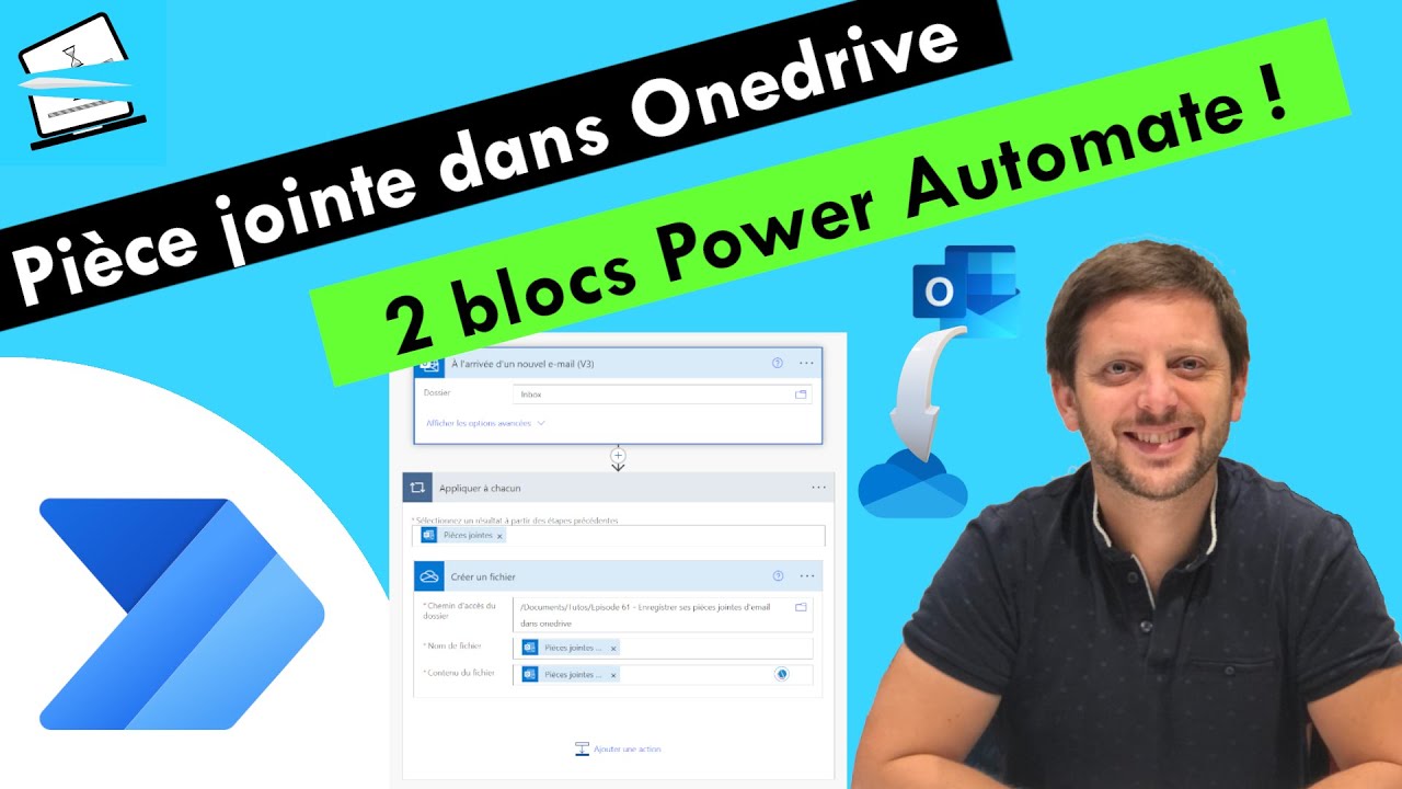 Enregistrer automatiquement les PJ d'emails avec Power Automate