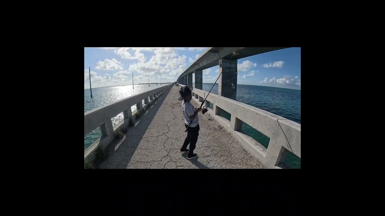Fishing the legendary Channel 5 Bridge in the heart of the Florida Keys!