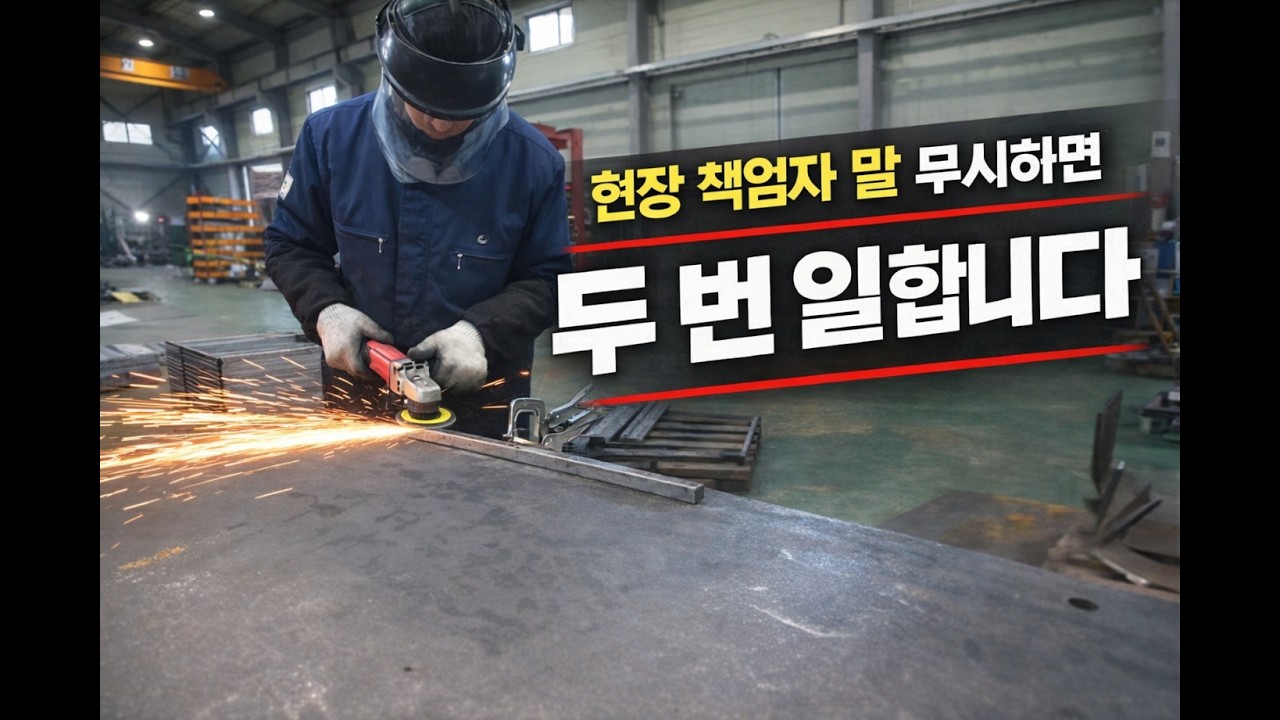 관리자 분들 현장 책임자 말 좀 들어주세요 // 두 번 일 하는 건 너무 싫다