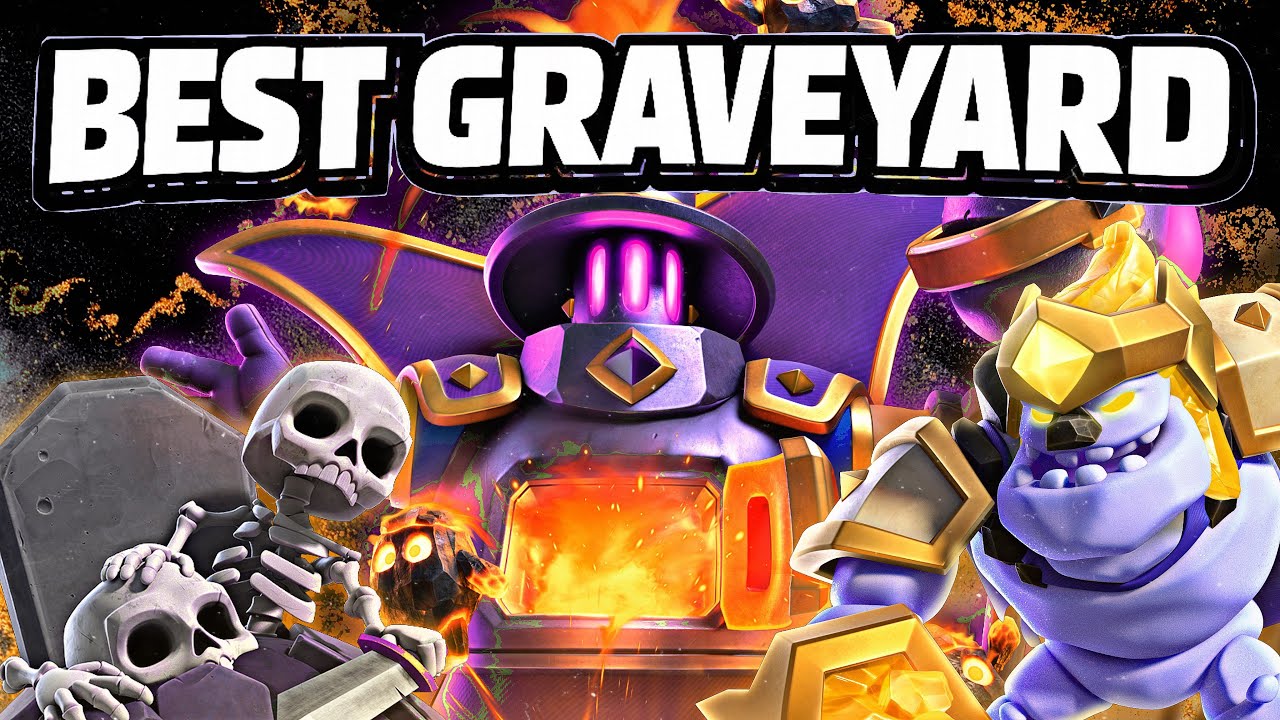 I DESTROYED EVERYONE WITH THIS GRAVEYARD DECK💀! 