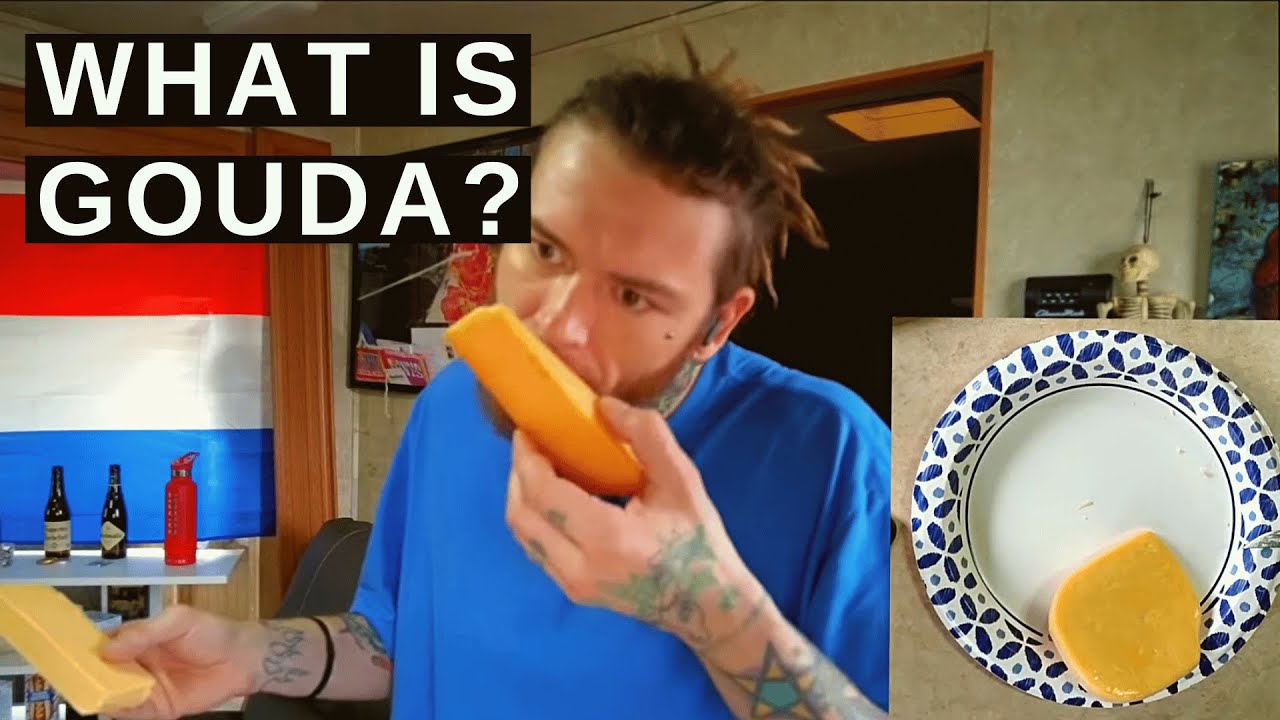 American Reacts to What is Gouda Cheese + Taste Test Dutch Made Gouda vs USA Made &ldquo;Gouda&rdquo;