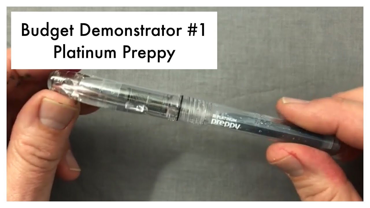Platinum Preppy - Budget Demonstrator Fountain Pen Review #1