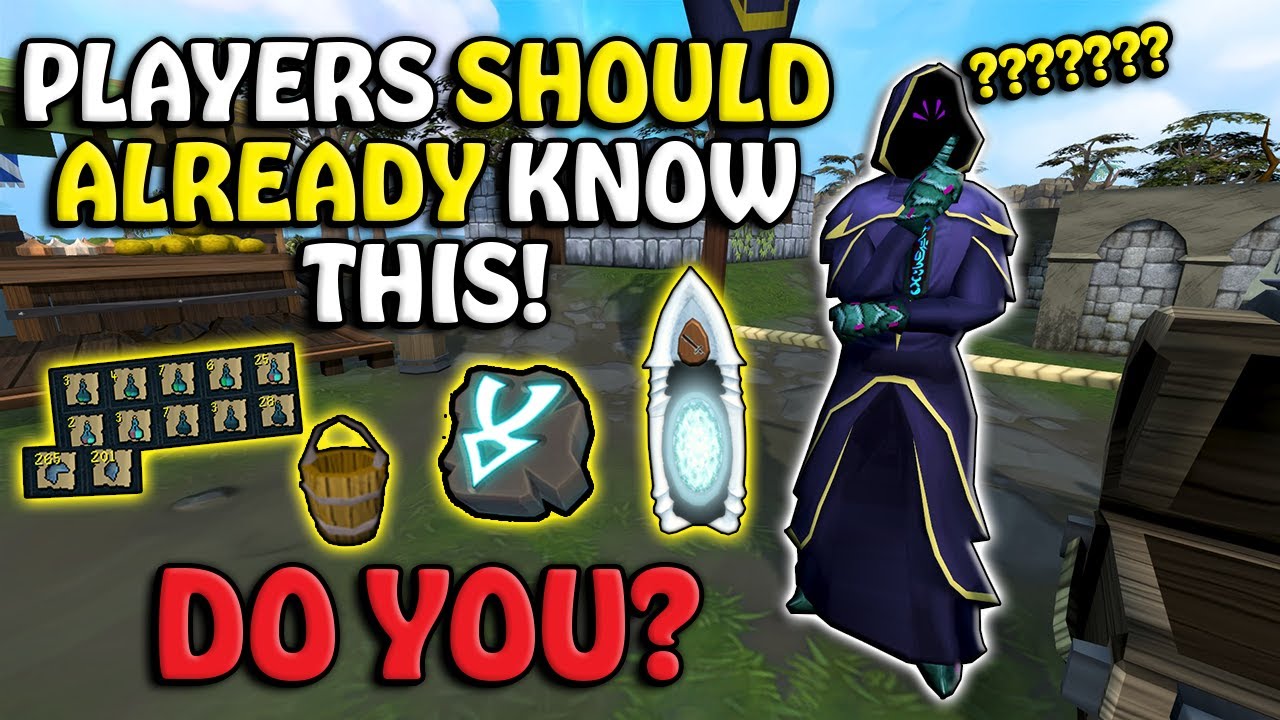 Useful Information EVERYONE Should Know! - RuneScape 3 2022