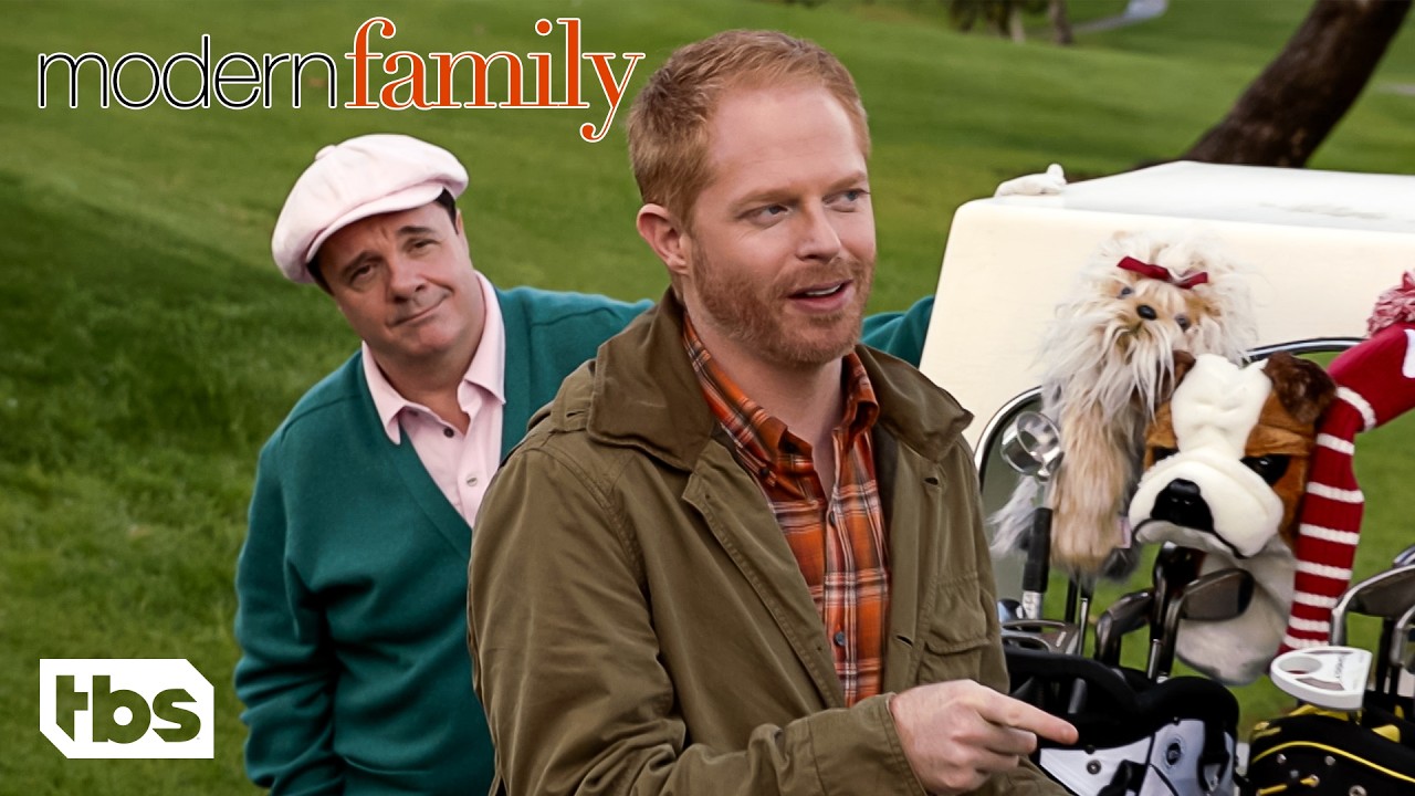 Mitchell Wants To Impress Jay While Golfing (Clip) | Modern Family | TBS