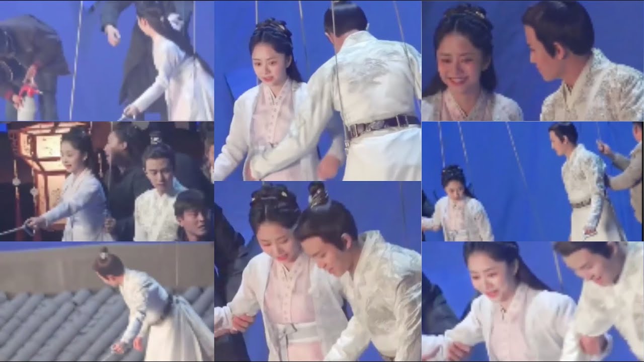 [BehindTheScene of UnderThePower Drama][任嘉伦谭松韵][Renjialun×TanSongyun]#锦衣之下#chamychiha #underthepower